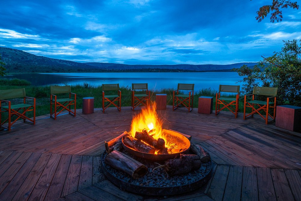 Camping and Lodging Options on a Rwanda Safari
